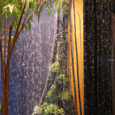 Indoor Rain Curtain Decoration