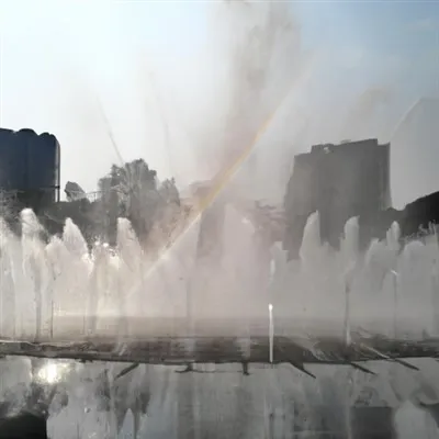 How to prevent algae growth in a gushing fountain?